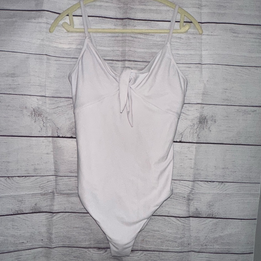 Express White One-Piece Swimsuit